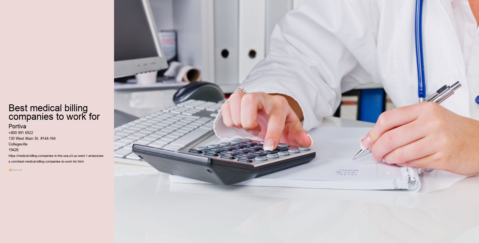 best medical billing companies to work for