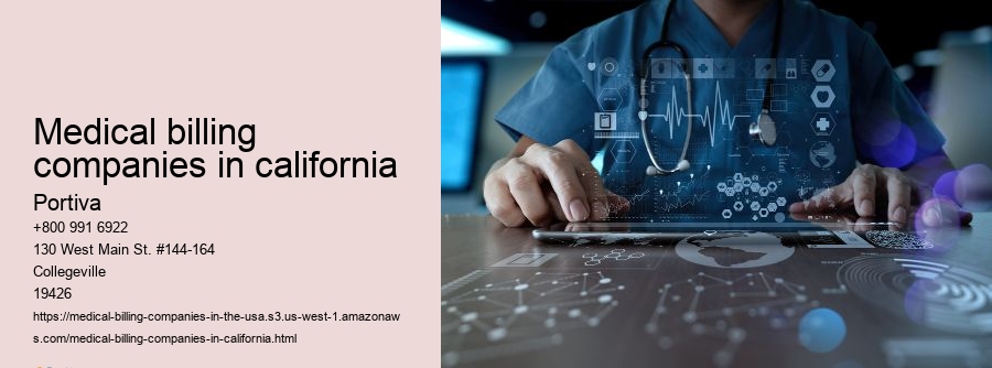 medical billing companies in california