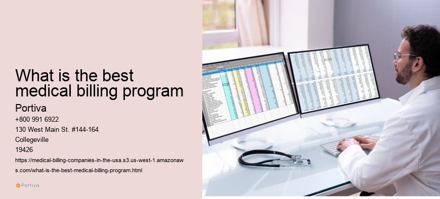 What is the best medical billing program